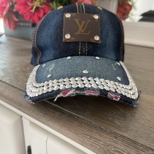 Upcycled Denim Cap
